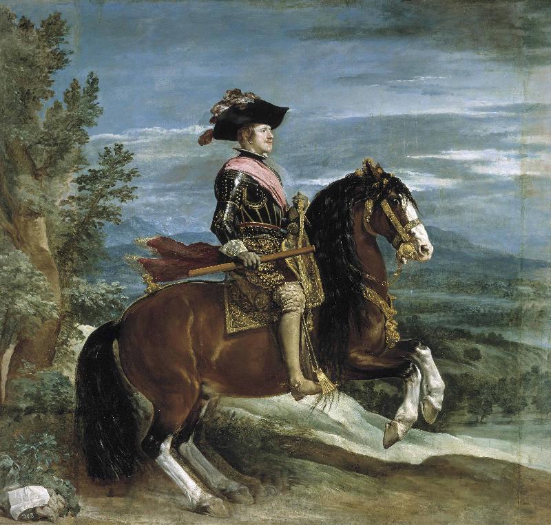 Diego Velazquez Equestrian Portrait of Philip IV